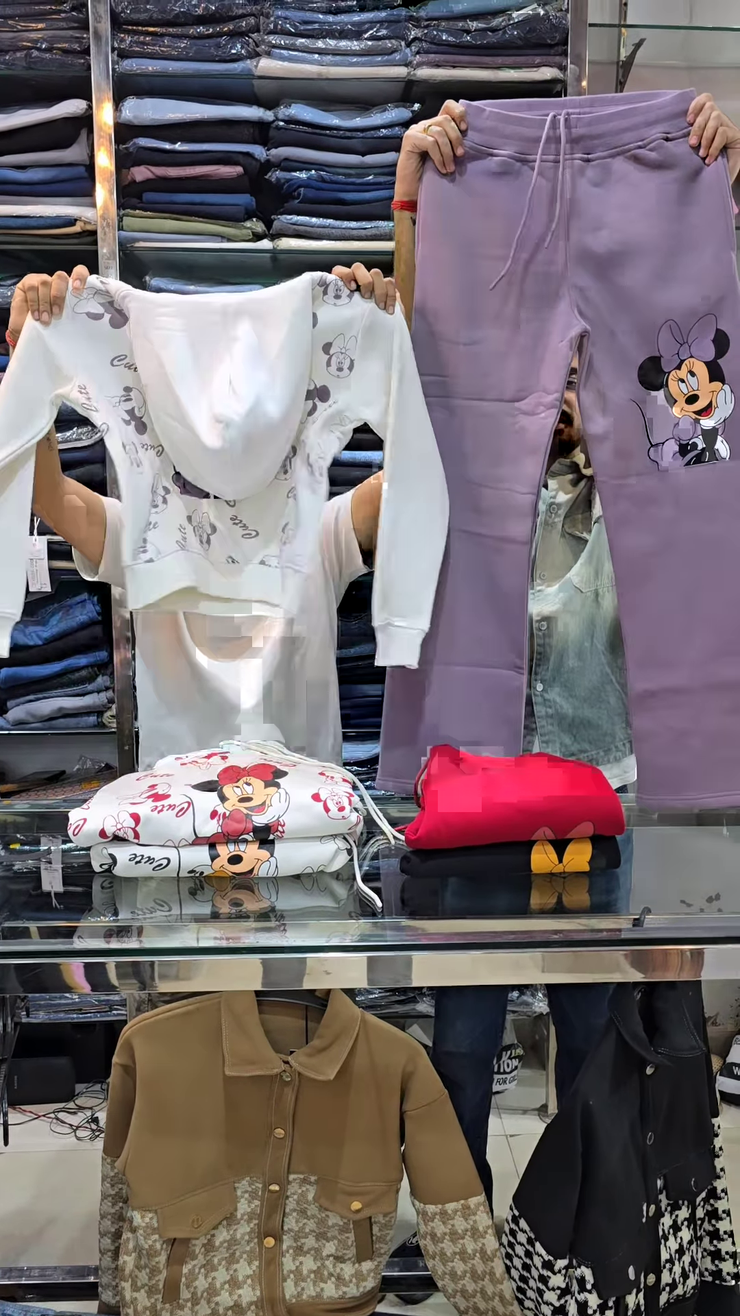 Mickey Mouse Cord Set for Women – Stylish Comfort with a Playful Twist - Image 2