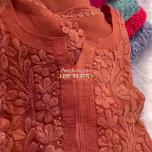 Elegant Handcrafted Georgette Kurtis: Perfect for Every Occasion