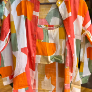 Abstract Print Co-ord Set – Vibrant & Chic Ensemble