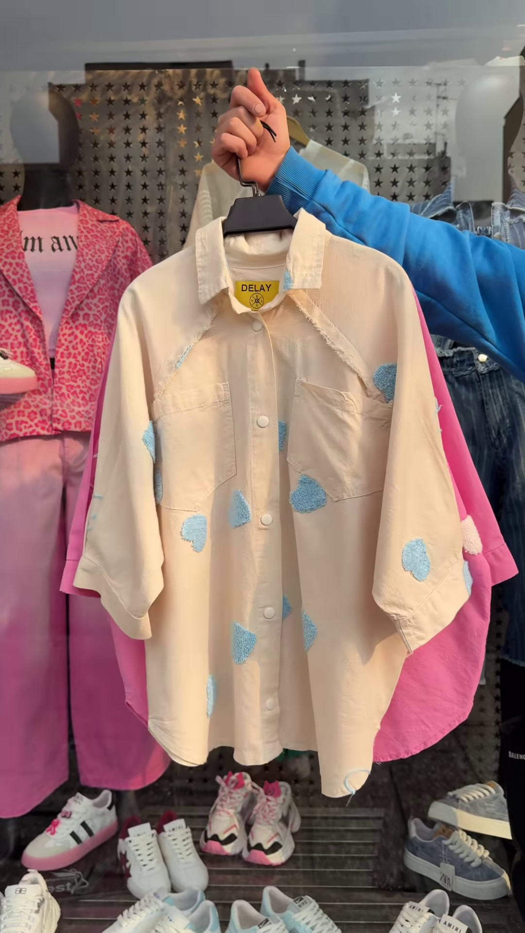 π Trendy Oversized Pink Heart Shirt β Now in 5 Colors! π - Image 2