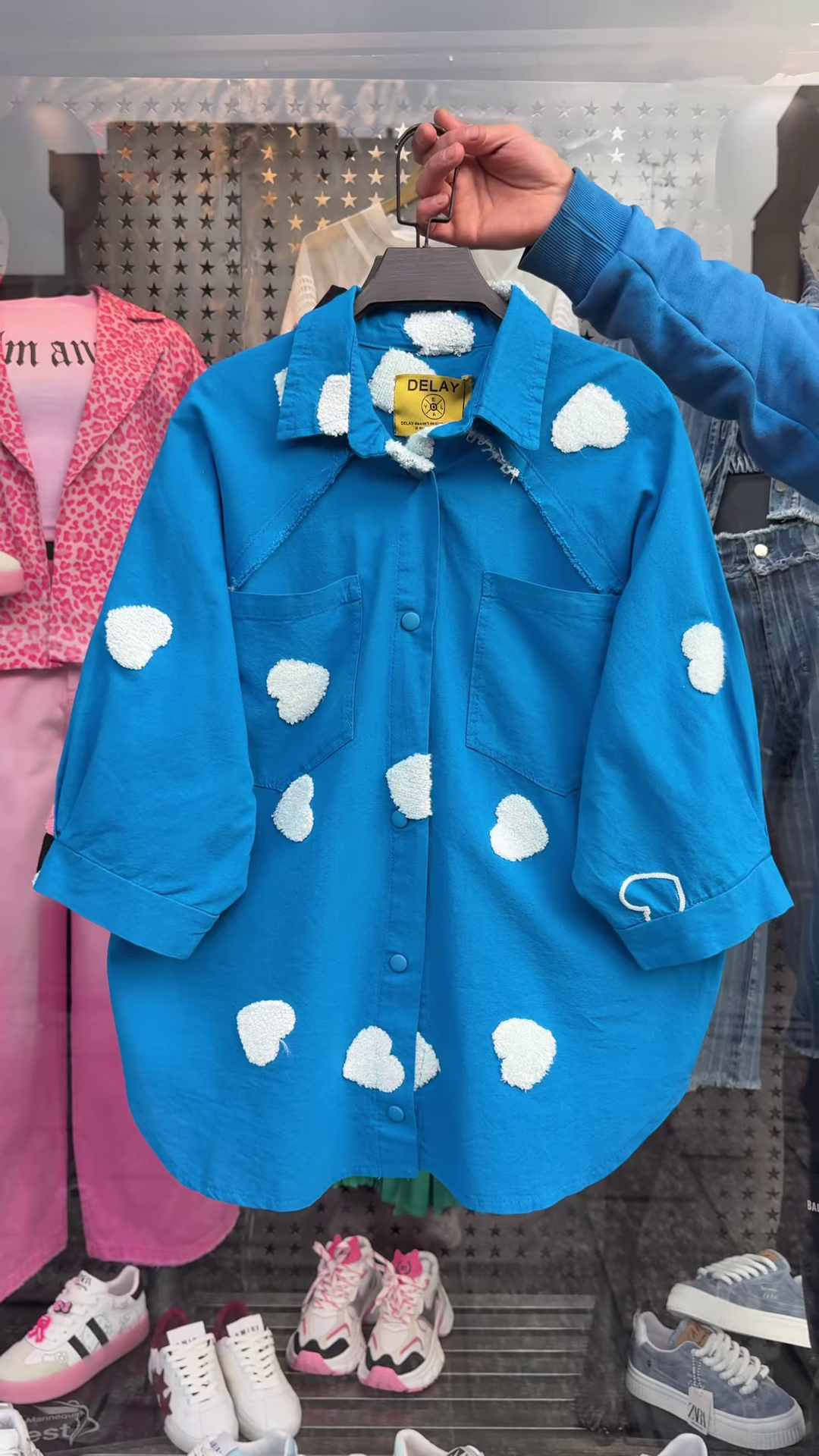 π Trendy Oversized Pink Heart Shirt β Now in 5 Colors! π - Image 5