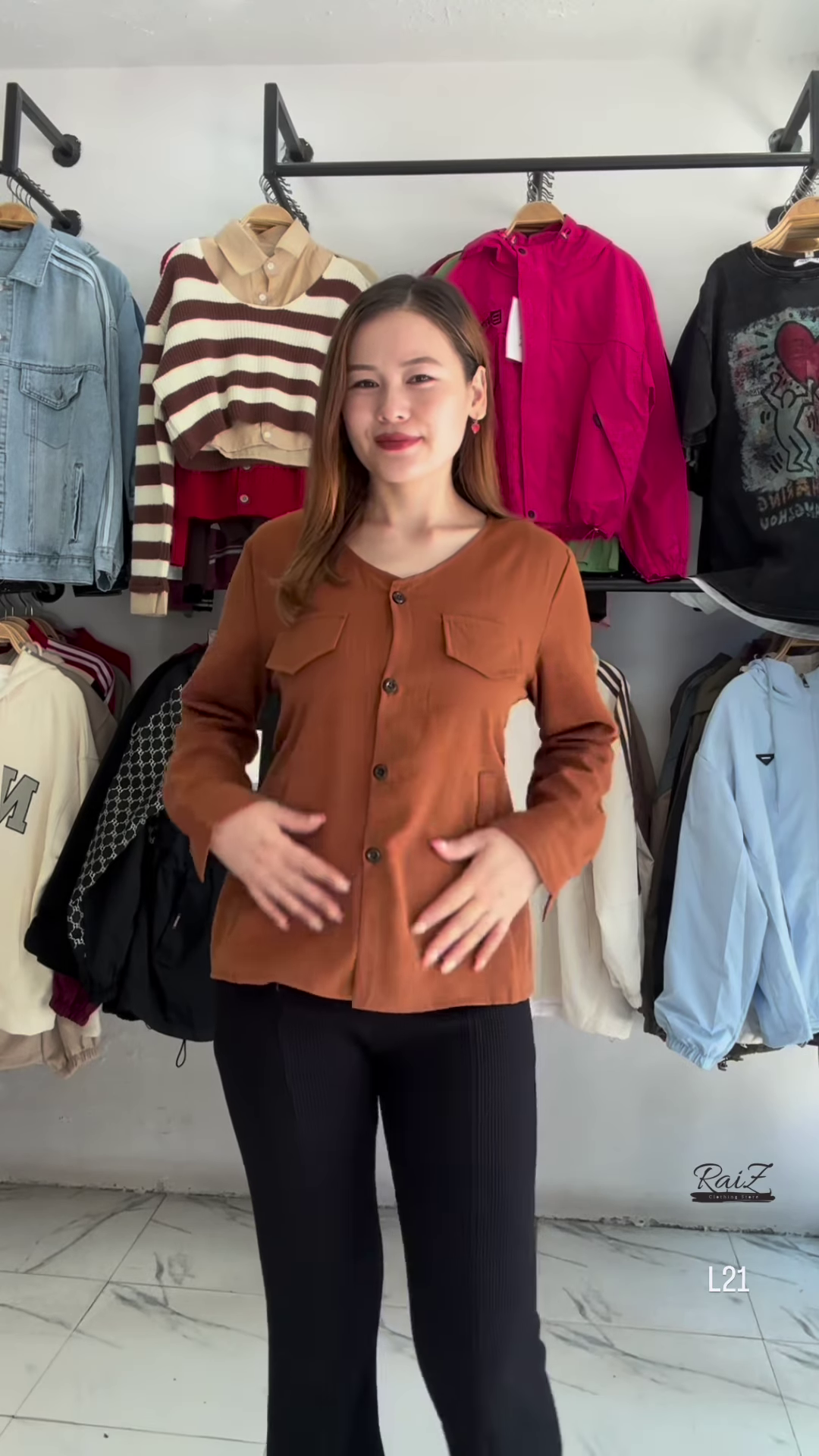 🧡 Chic Button-Up Blouse – Available in 5 Colors! 🧡