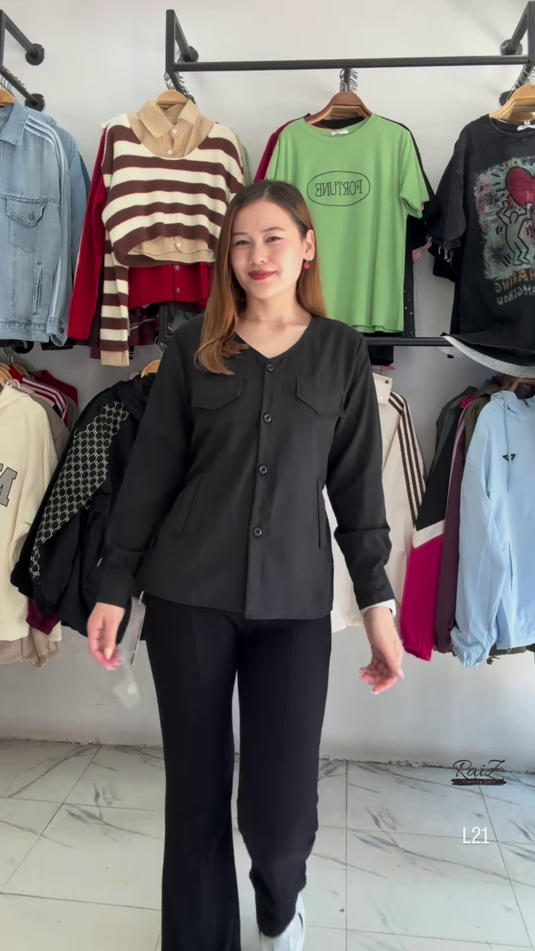 🧡 Chic Button-Up Blouse – Available in 5 Colors! 🧡 - Image 2