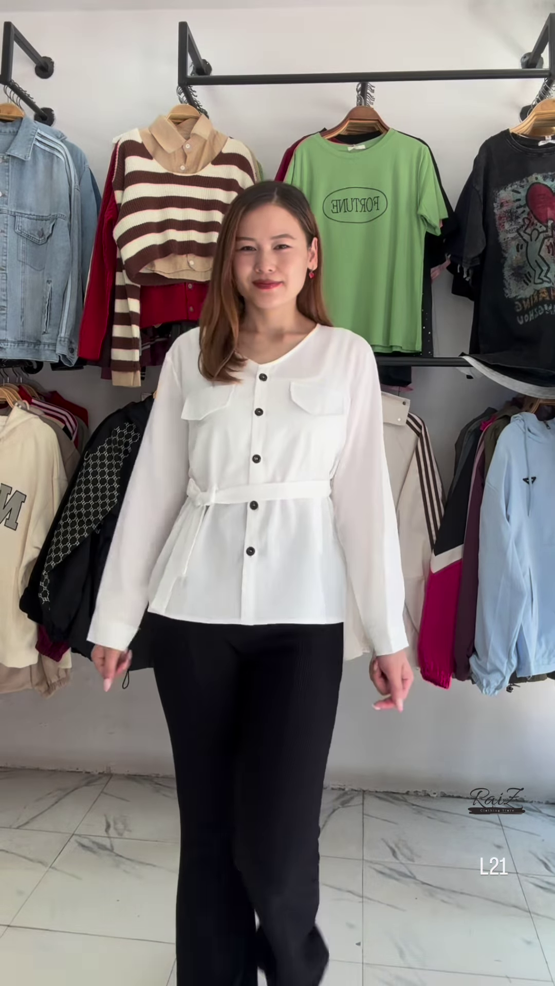 🧡 Chic Button-Up Blouse – Available in 5 Colors! 🧡 - Image 5