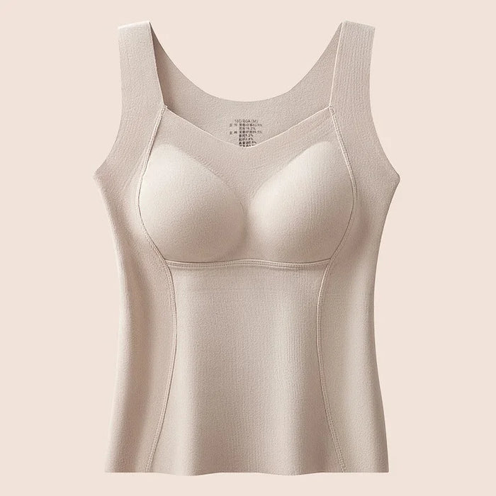 Women’s Thermal Tank Tops with Built-in Bra