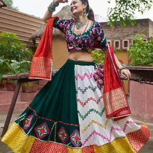 Multi Color Designer Chaniya Choli Special for Garba Night