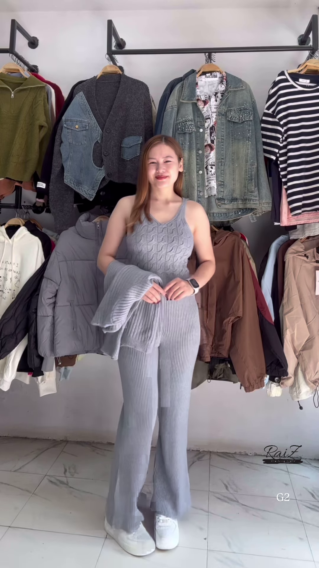 Chic & Versatile: The Ultimate 3PC Vest Inner Coord Set for Effortless Style - Image 7