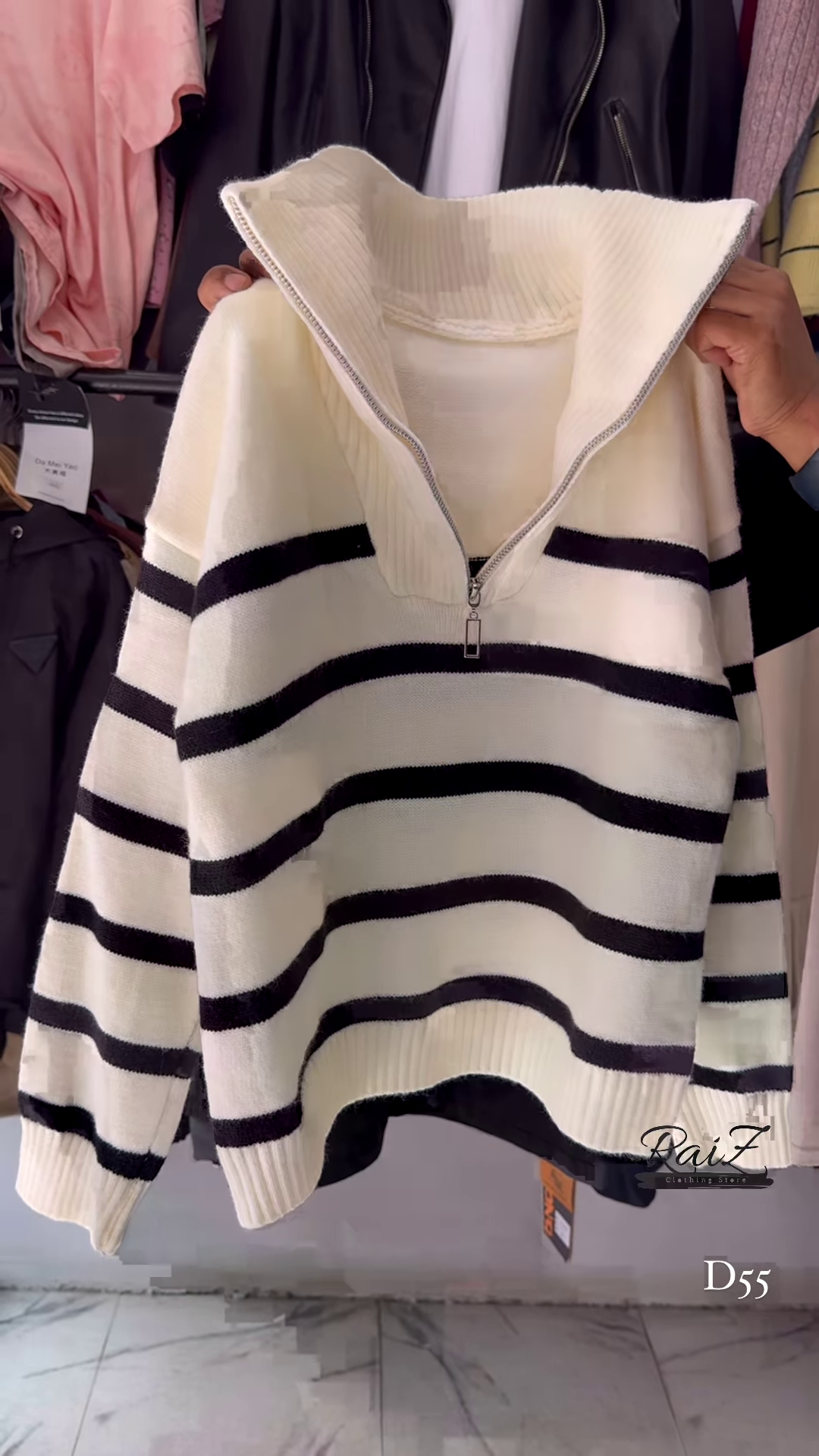 Stylish Knit Sweaters – Trendy Stripes, Cozy Feel, Perfect Winter Wear - Image 8