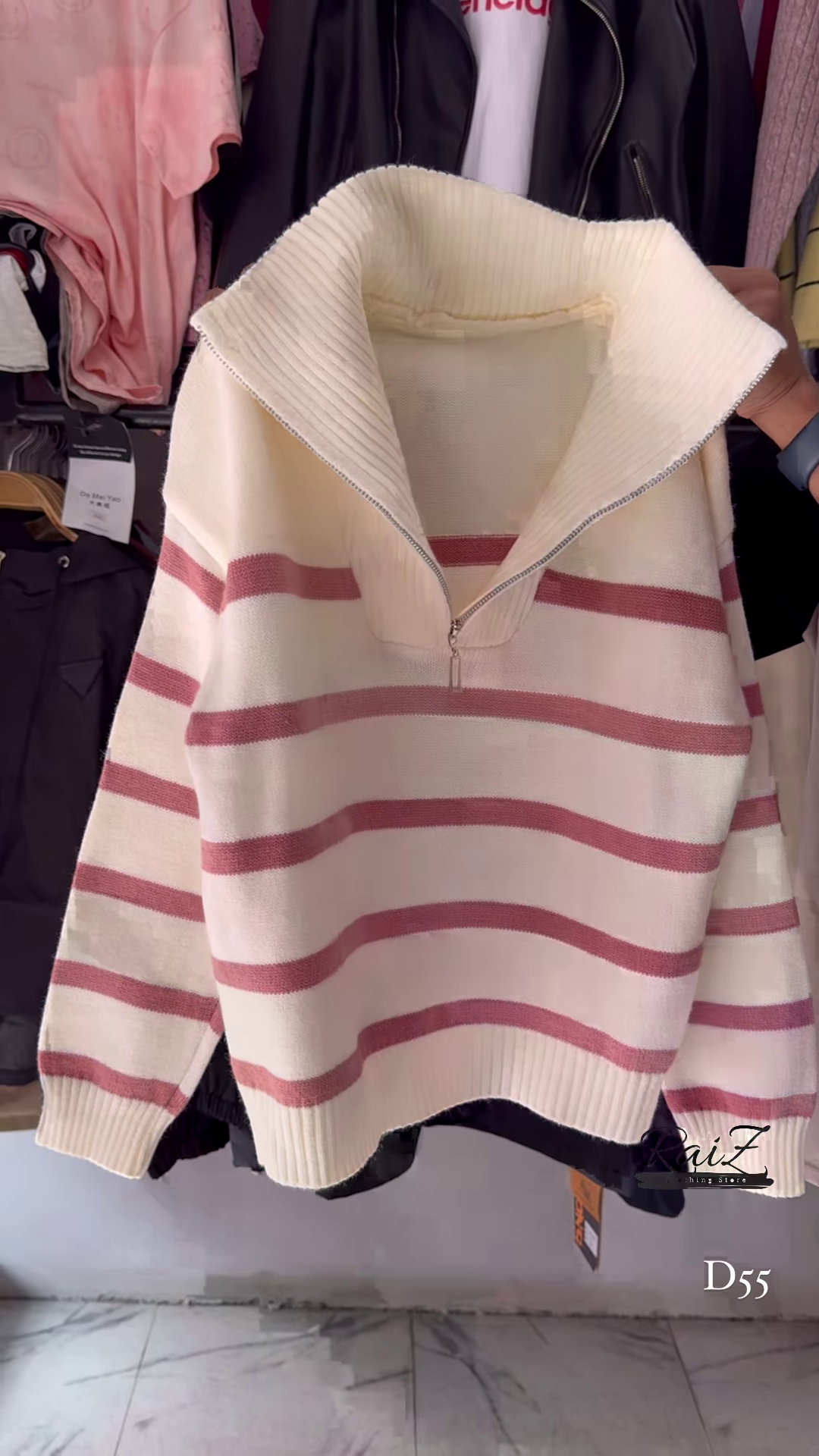 Stylish Knit Sweaters – Trendy Stripes, Cozy Feel, Perfect Winter Wear - Image 7