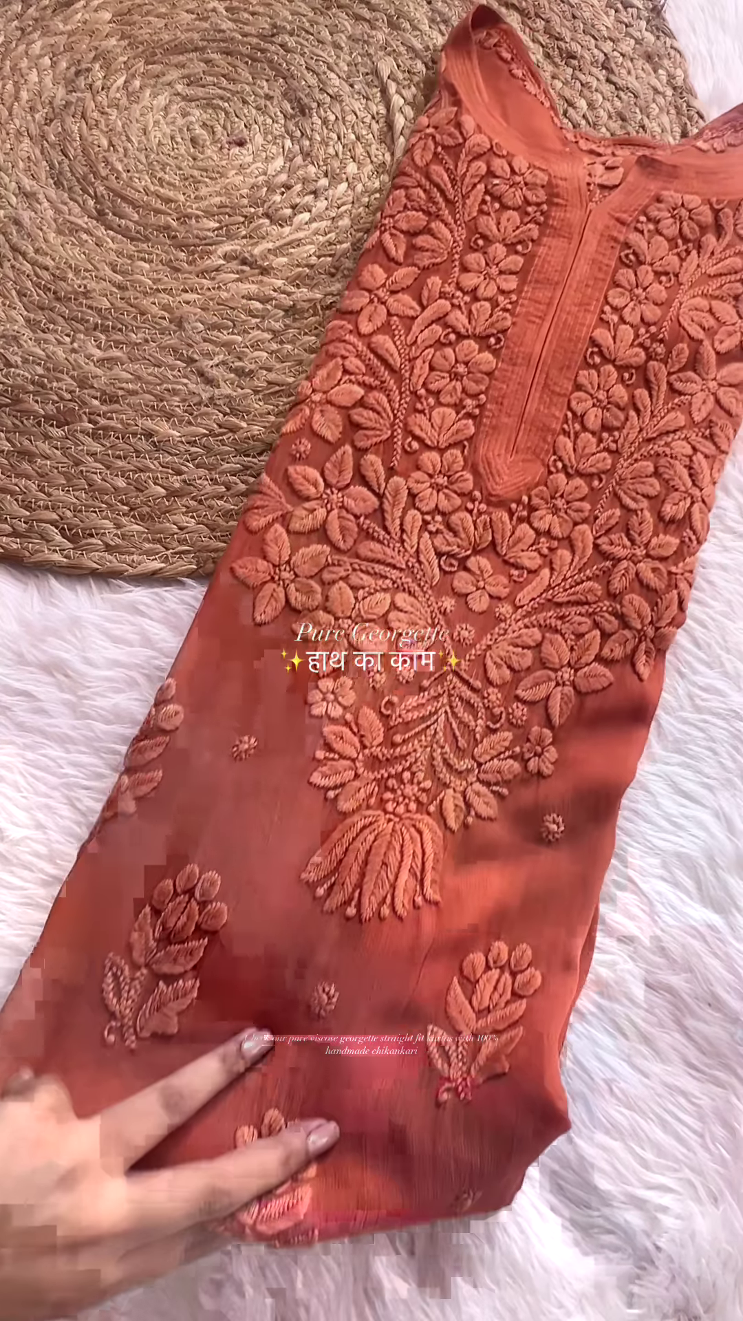 Elegant Handcrafted Georgette Kurtis: Perfect for Every Occasion - Image 3