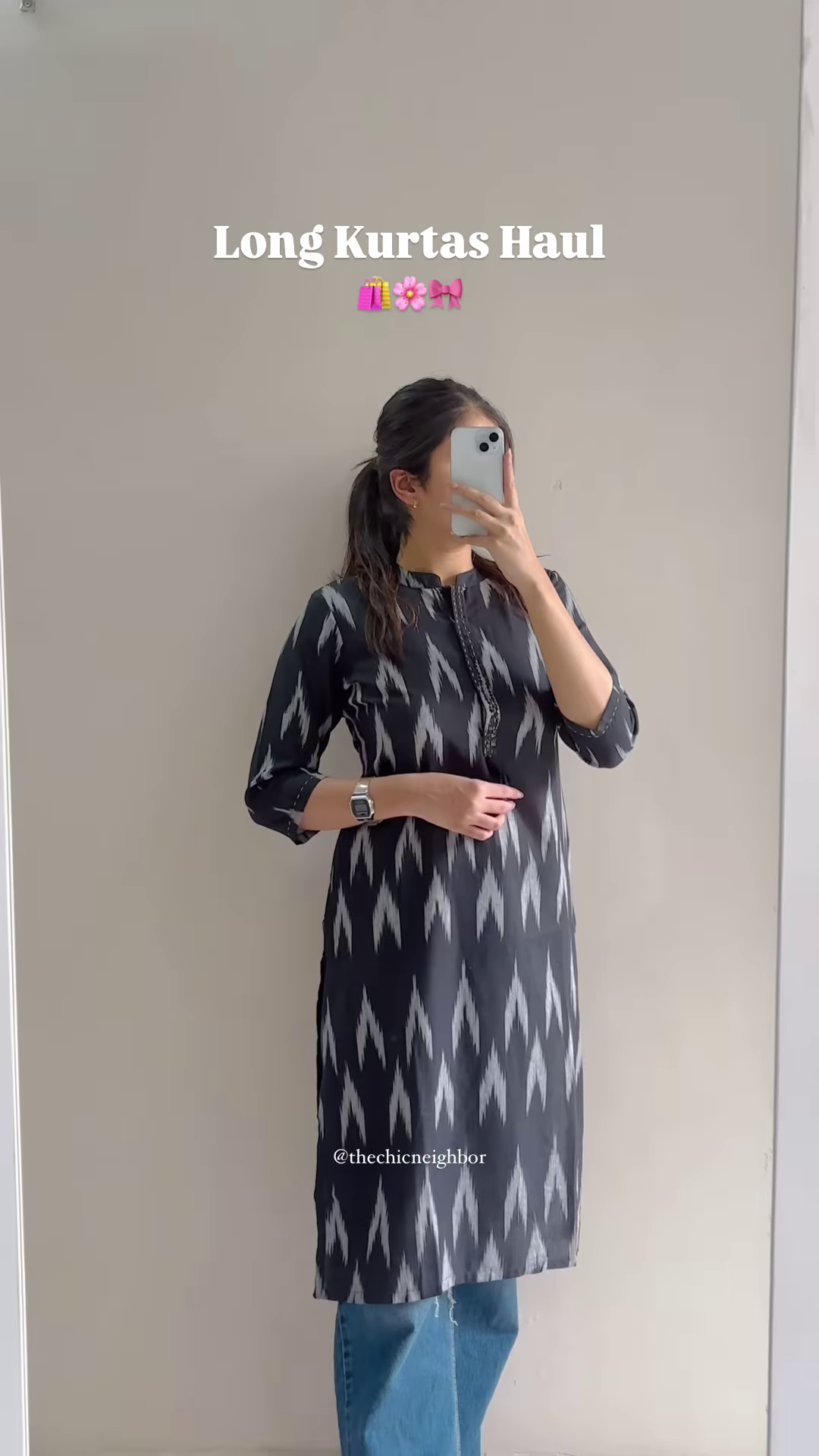 Embroidered Long Kurta – 7 Elegant Colors - Image 4