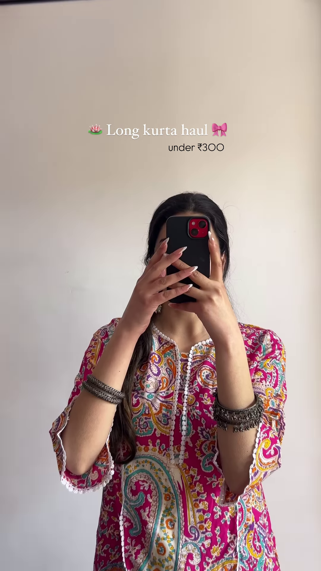 Ethnic Printed Long Kurta – Graceful Everyday Elegance - Image 3