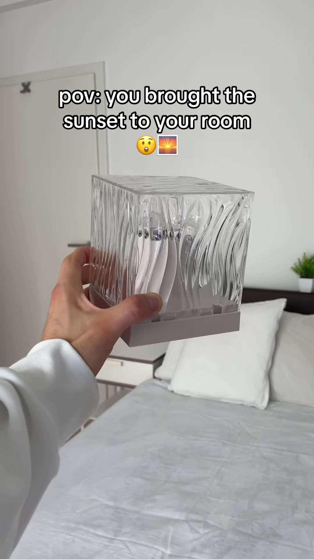 β¨ Title: Sunset in a Cube: Illuminate Your Space with Magic ππ§