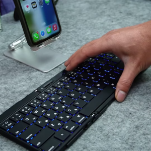 🖥️ Foldable Bluetooth Keyboard with Touchpad