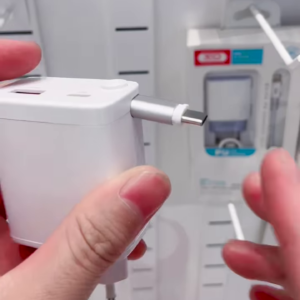 ⚡️ Retractable Type-C Fast Charger – Plug & Go!
