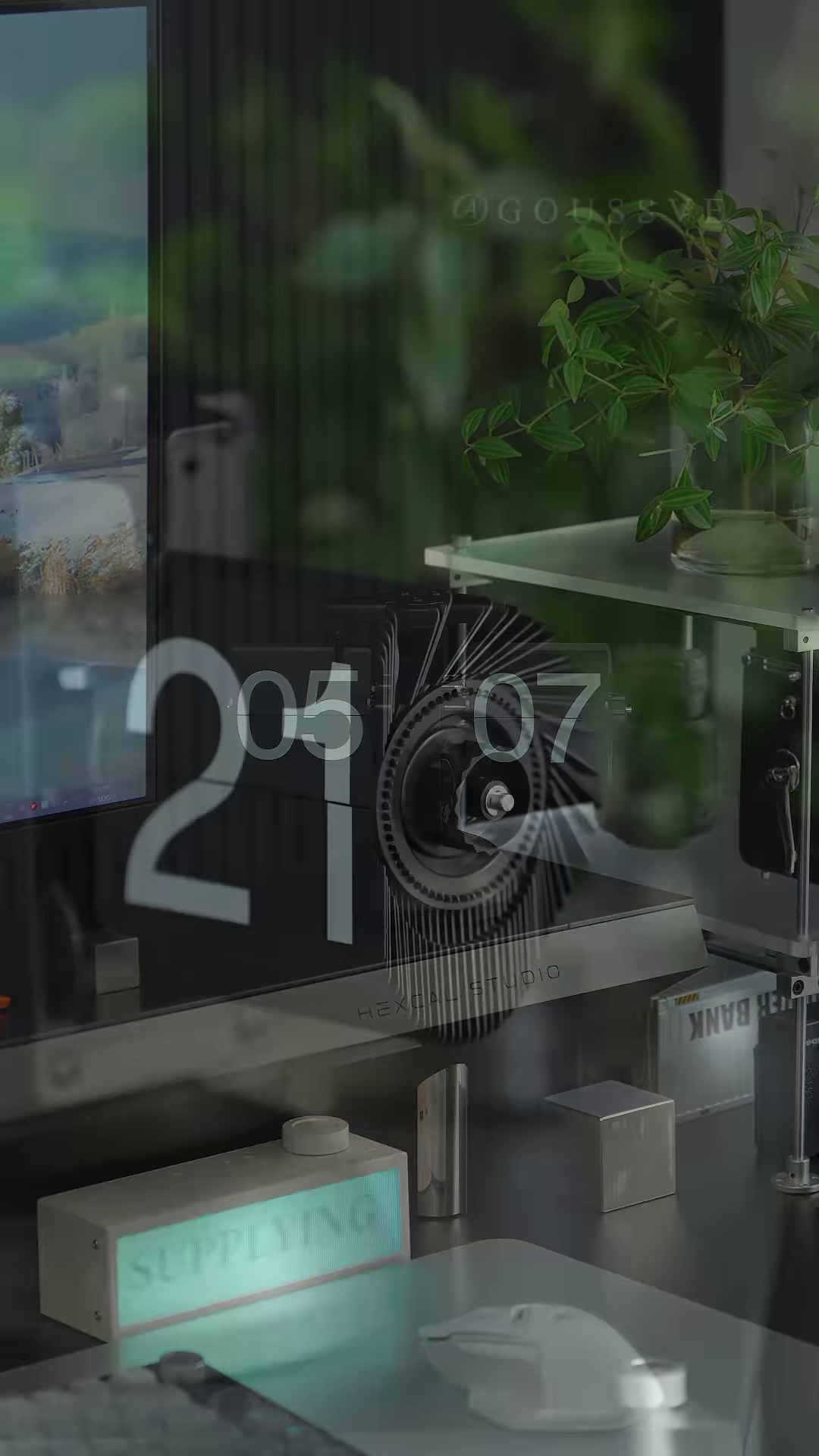 π°οΈ Retro Flip Clock β Timeless Aesthetic for Modern Desks - Image 2