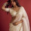 Sonam Bajwa Bollywood-Inspired Georgette Saree