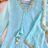 Icy Blue Farsi Style Salwar Suit