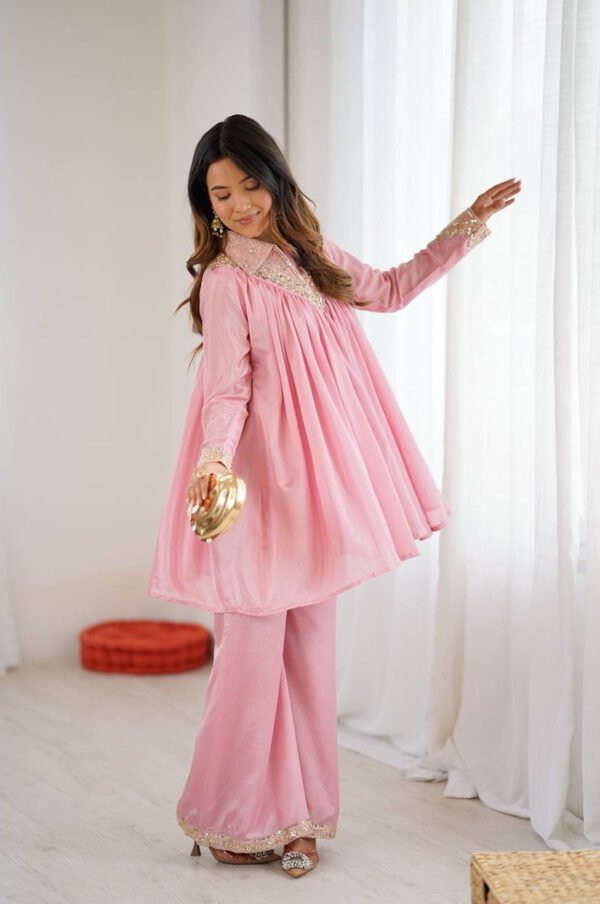 Blush Pink Designer Co-Ord Set