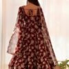 Elegant Multi Floral Print Fox Georgette Anarkali Suit Set