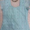 90s Iconic Sky Blue Kurti Set